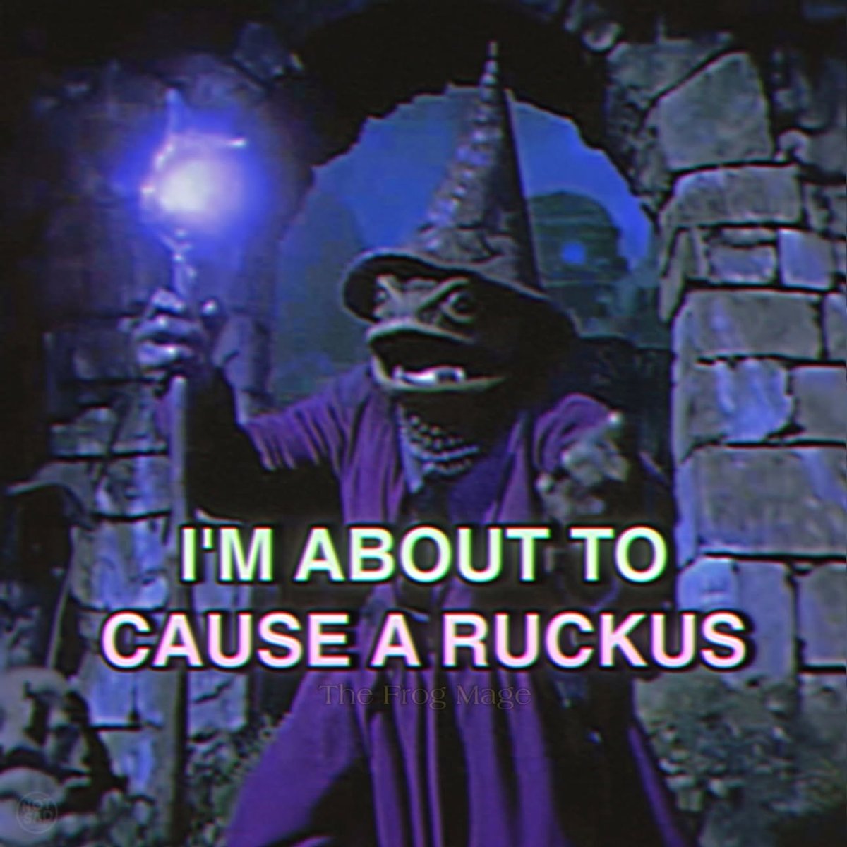 Frog Mage: I'm about to cause a ruckus